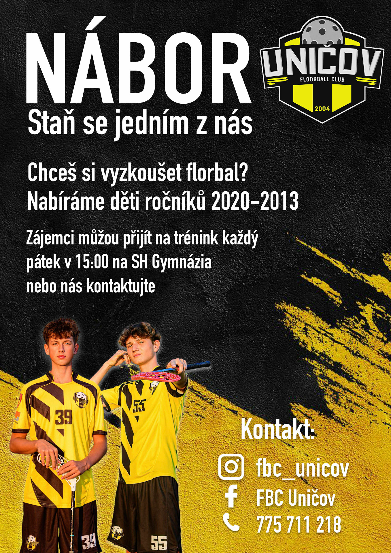 !!! Nábor pro holky a kluky !!!